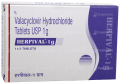 Herpival 1G Tablet 3 Herpival 1G Tablet 3